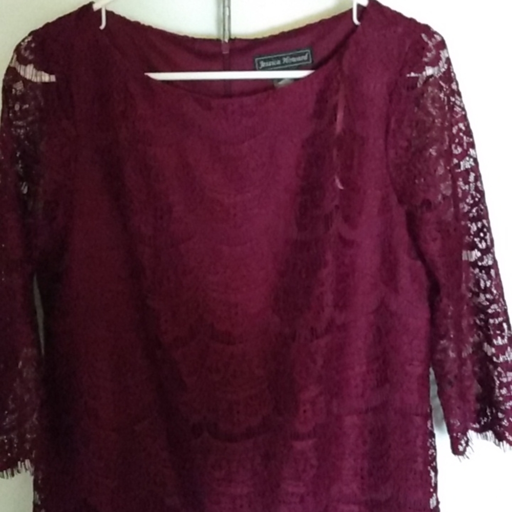 Lace Ruby Jessica Howard Petite Dress